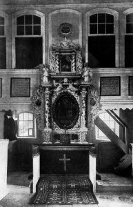 Petershagen Kirche Altar