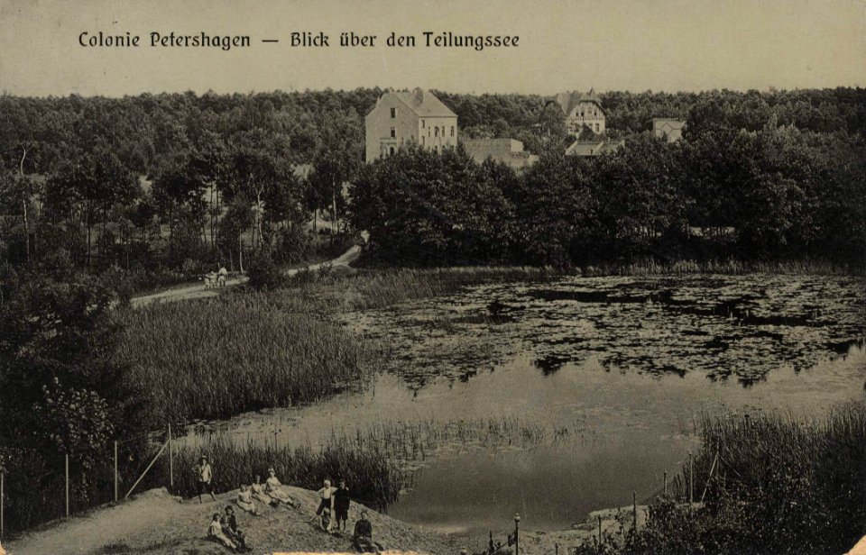Petershagen, Brandenburg - Kolonie, Teilungssee (Zeno Ansichtskarten)