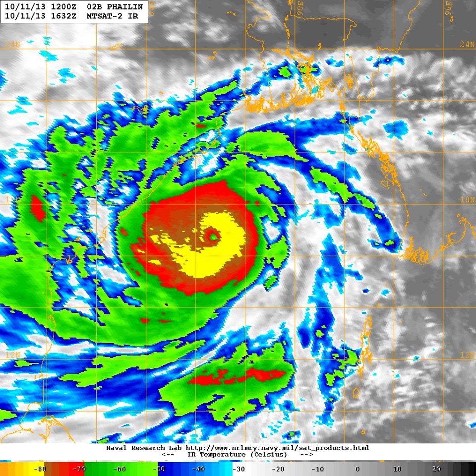 Phailin CTT 11 Oct 2013
