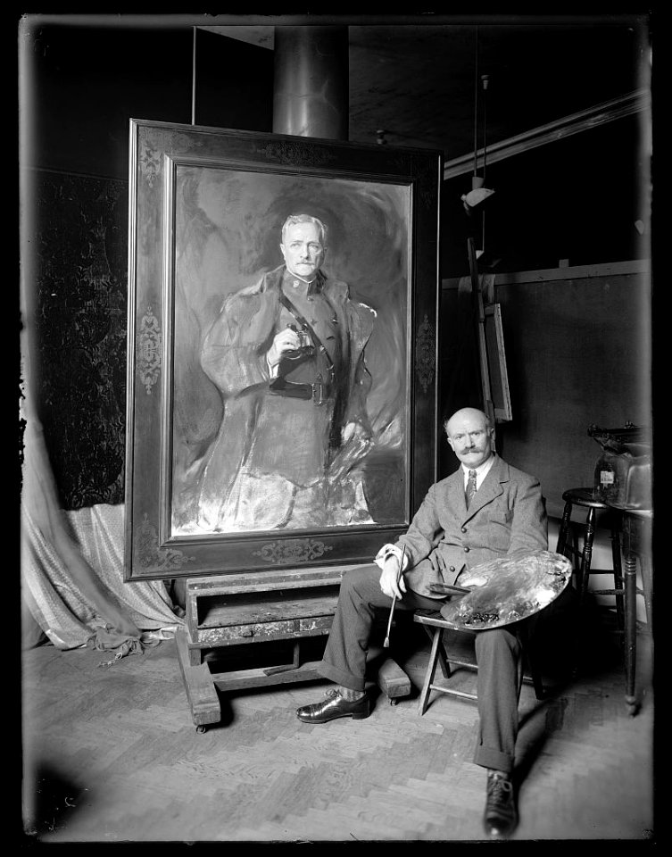 Philip a de (.) & Pershing portrait, 7-6-21 LCCN2016852411