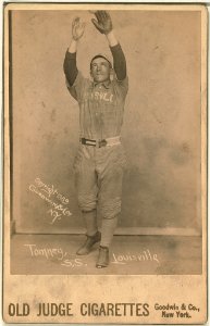 Phil Tomney, Louisville Colonels, baseball card portrait LCCN2007683765