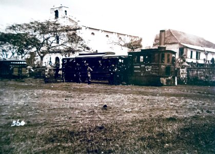 Philippine Insurrection, 1899-1902- Kansas and Utah Short Line railroad (17849590258)