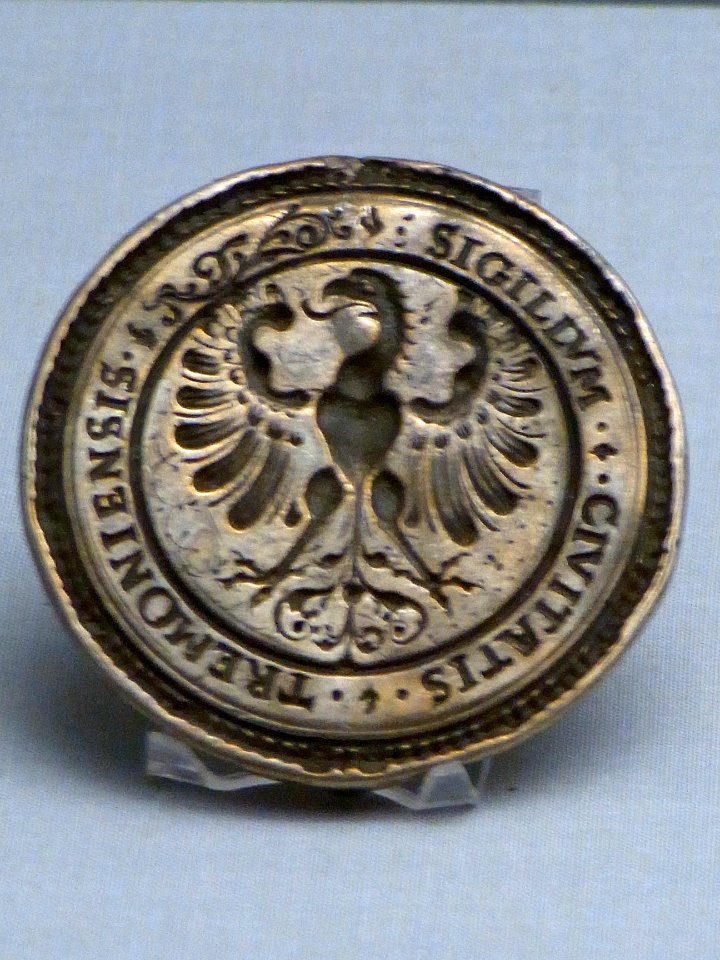 Petschaft des kleinen Stadtsiegels - gespiegelt80765