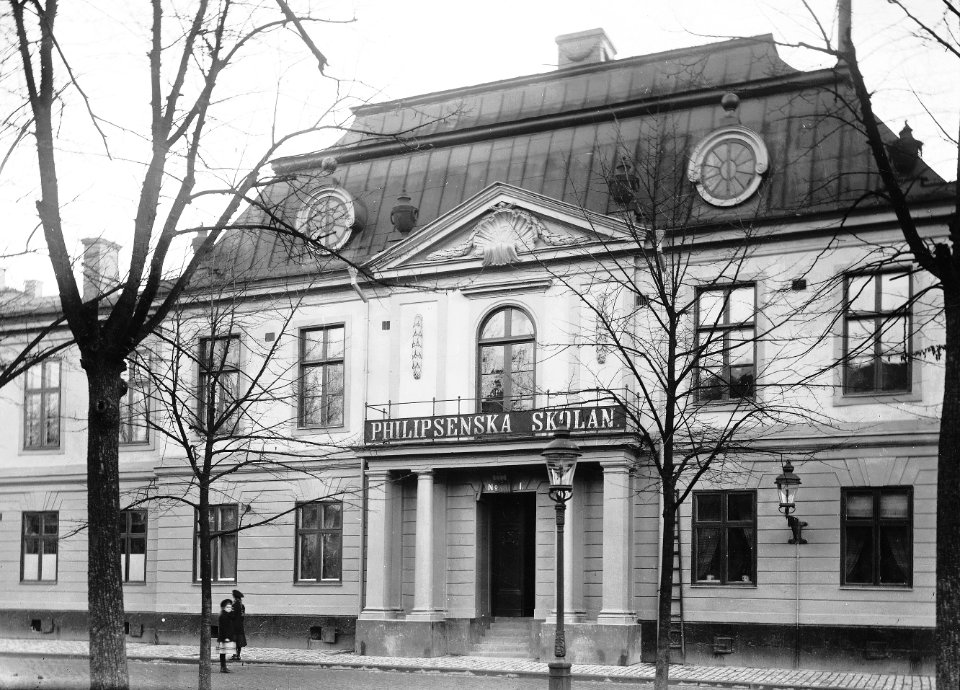 Philipsenska skolan 1890-tal