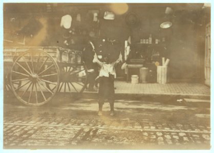 Philip Descon, 34 Charter Street. About 10 years old. Didn't know age (nor name very well). LOC nclc.04790