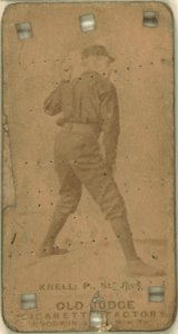 Philip Knell, St. Joseph Team, baseball card portrait LCCN2008675210