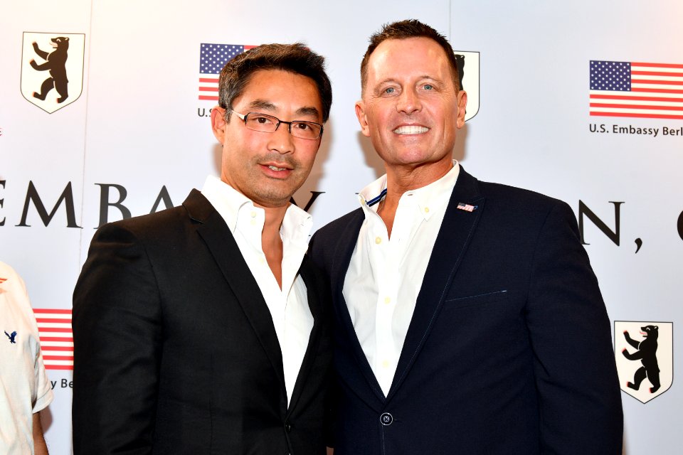 Philipp Rösler and Richard Grenell, 4th of July 2019 in Berlin