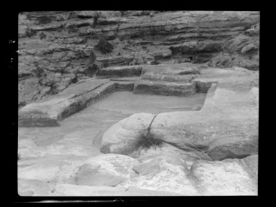 Petra. El-Habis area. Sacellum on el-Habis LOC matpc.16280
