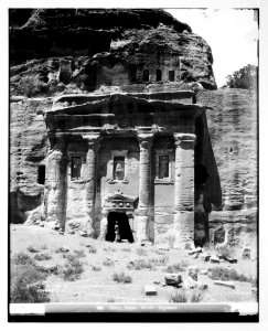 Petra. Tomb with soldier LOC matpc.06903