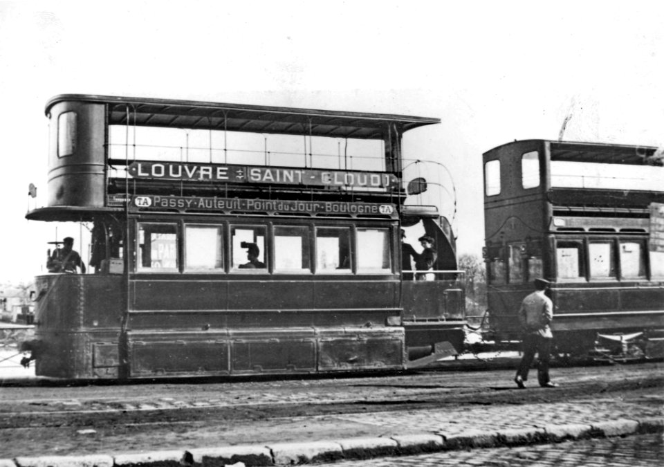 Photo Tramway CGO Ligne Louvre Saint-Cloud