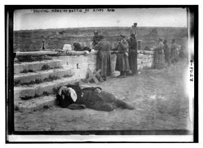 Phoning News of Battle of Aivas Baba LCCN2014696679