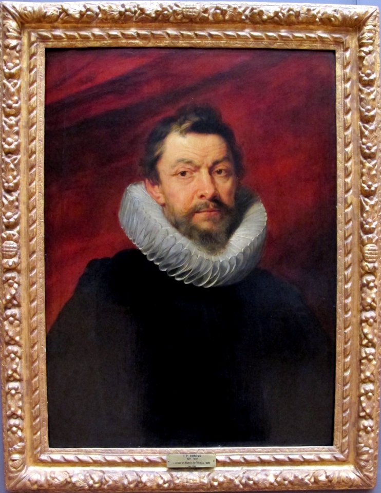 Petrus paulus rubens, il barone henri de vicq, 1625 ca.