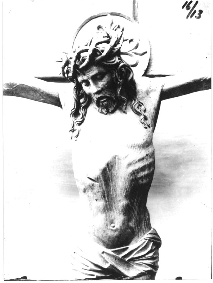 Photograph of a detail of a crucifix Cuypershuis 0688d (12)