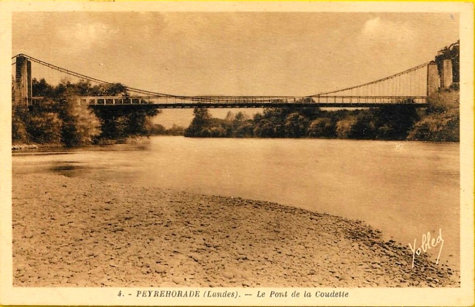 Peyrehorade (40) - pont de la Coudette