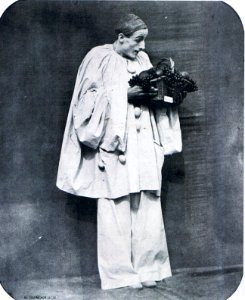 Photograph by Nadar of Charles Deburau, c. 1858