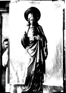 Photograph of a statue of the Sacred Heart of Jesus Christ Cuypershuis 0688b (18)