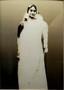 Photograph of Bibhabati Devi displayed at Netaji Museum and Centre for Studies in Himalayan Languages Society & Culture