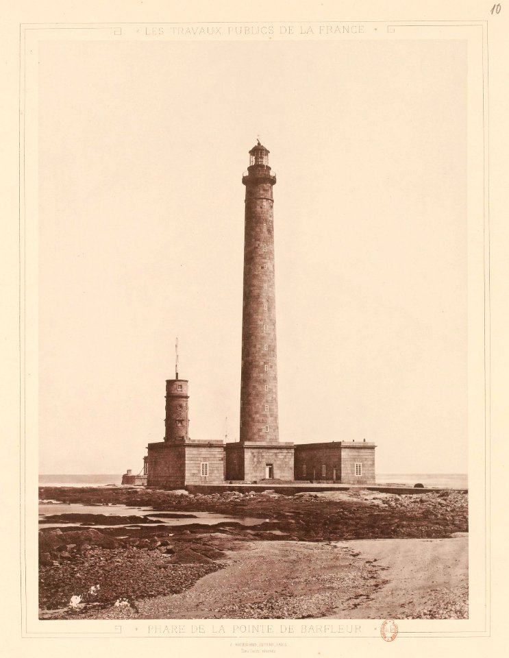 Phare de la Pointe de Barfleur - Les Travaux Publics de la France