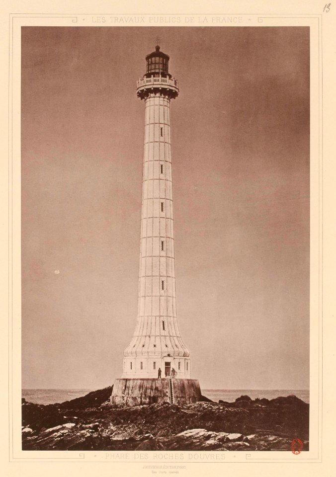 Phare des Roches Douvres - Les Travaux Publics de la France