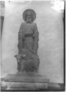 Photograph of a statue of Saint Luke the Evangelist Cuypershuis 0688a (041)