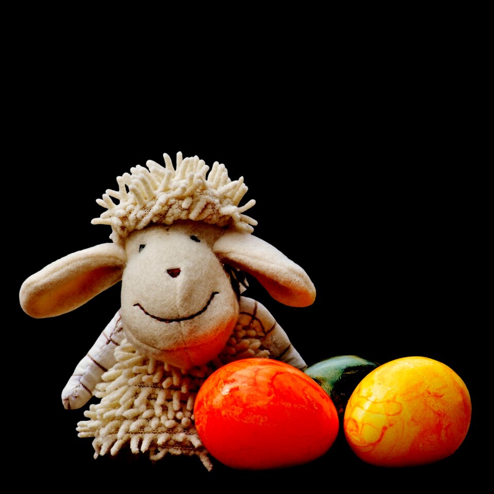 Greeting card spring easter