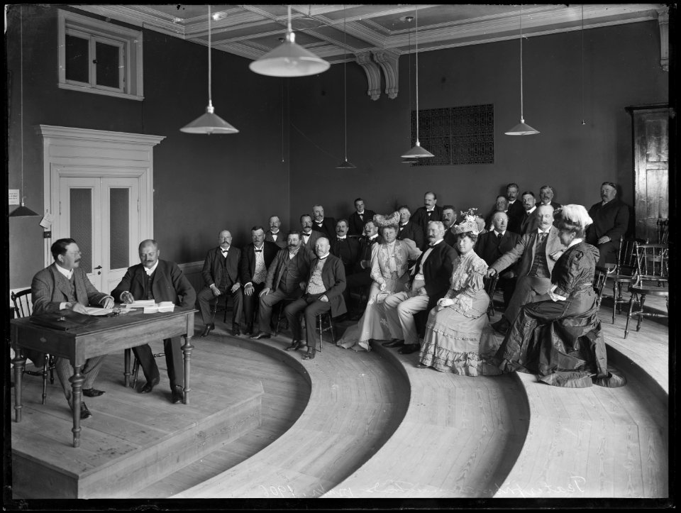 Photo from the Theater Congress 1906 - SMV - NTK001