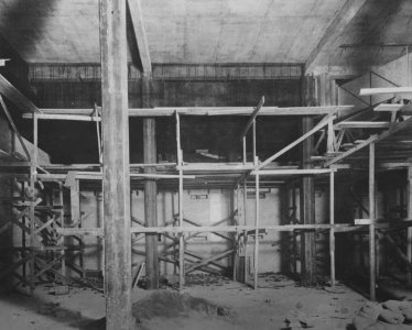 Photograph of Construction of a Stack Area in the National Archives Building (35937309691)