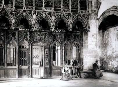 Philippe Tassier Le Faouët Jubé de la chapelle Saint-Fiacre