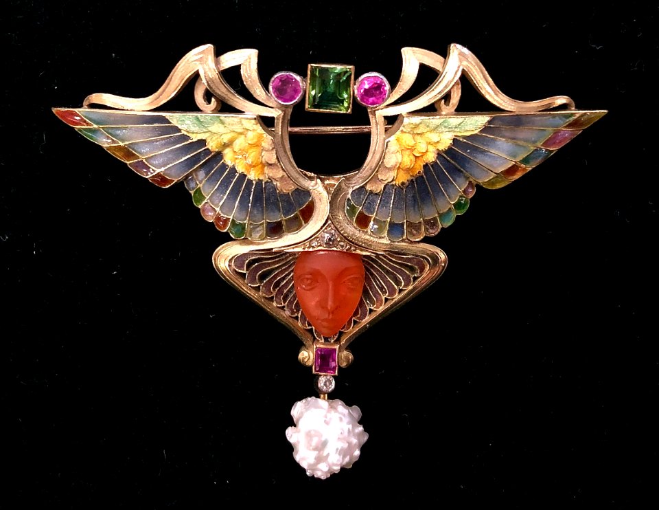 Philippe Wolfers for Wolfers Frères - Nikè brooch - 1902 - Collectie Koning Boudewijnstichting - Voormalige verzameling Marcel Wolfers