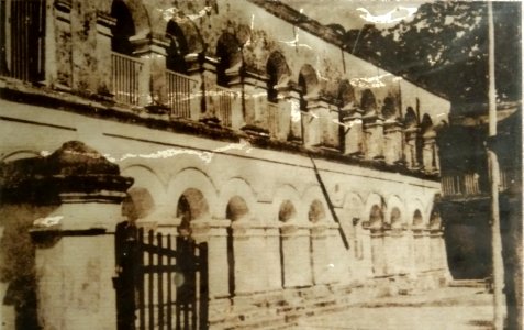 Photograph of Janakinath Bhawan, Cuttack displayed at Netaji Museum and Centre for Studies in Himalayan Languages Society & Culture