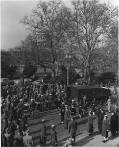 Photograph of Loading Armored Personnel Carrier with the Documents at the Library of Congress (35043968840)