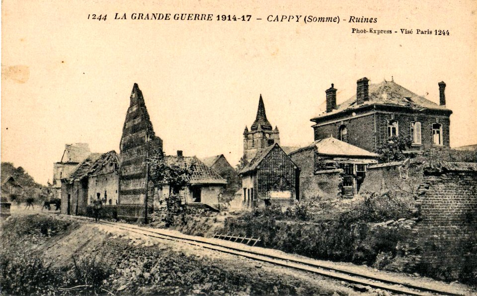 Phot-Express 1244 - LA GRANDE GUERRE 1914-1917 - CAPPY - Ruines