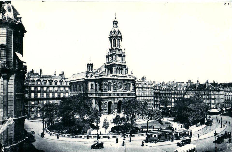 PHOTO - PARIS - Eglise de la Trinité