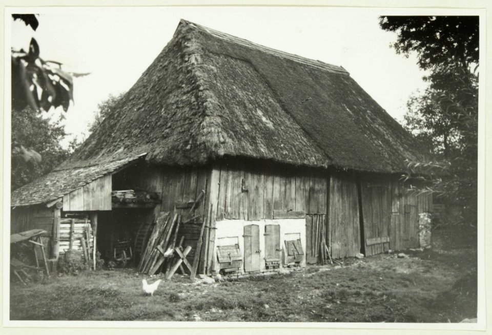 Photo - Pfeffertshofen - Scheune mit Strohdach - 1938