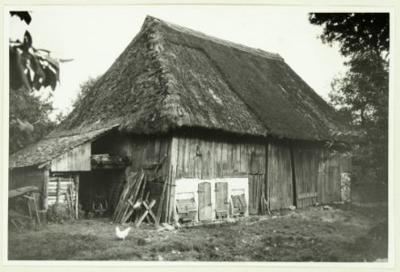 Photo - Pfeffertshofen - Scheune mit Strohdach - 1938