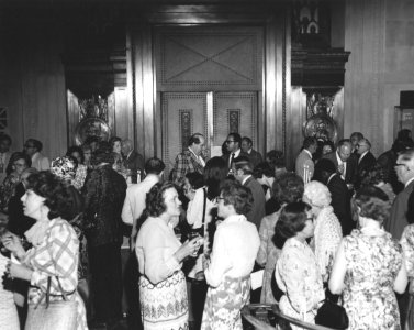 Photograph of Reception for the Her Infinite Variety- a 200 Year Record of America's Women Exhibit (35594969536)