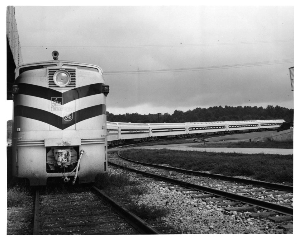 Photograph of the Freedom Train Around the Corner (18462074904)