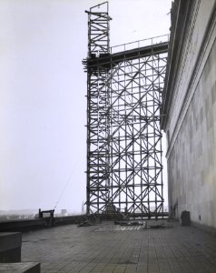 Photograph of the National Archives Building during Exterior Construction, Washington, D.C. (36026226096)
