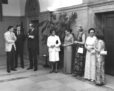 Photograph of Reception for the Her Infinite Variety- a 200 Year Record of America's Women Exhibit (34824997553)