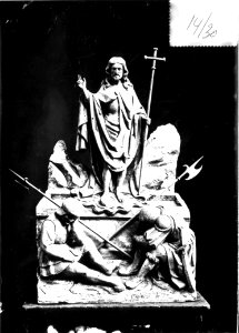 Photograph of a sculpture of the Resurrection of Christ Cuypershuis 0688b (29)