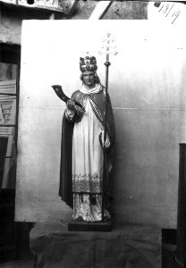Photograph of a statue of Pope Saint Cornelius Cuypershuis 0686 (045)