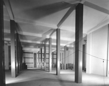 Photograph of the Area before Construction Began Inside the National Archives Building (36066170805)