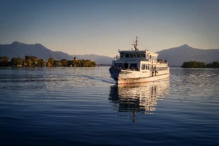Travel boat chiemsee