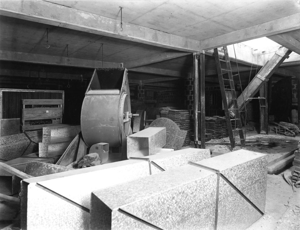 Photograph of the Construction Site in the National Archives and Building Materials (36029737326)