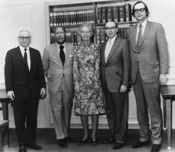 Photograph of the Dedication of Eleanor Roosevelt Wings, Roosevelt Presidential Library (34765728873)