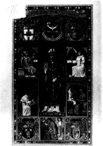 Photograph of an illustration with Saint Badboud Cuypershuis 0686 (010)
