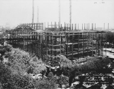 Photograph of Construction and Internal Structure of the National Archives Building, Washington, D.C. (35942679954)