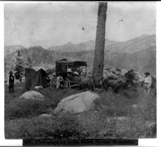 Photographing in the Sierra Nevada Mountains LCCN2002716286