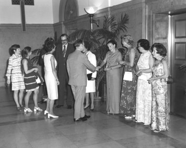 Photograph of Reception for the Her Infinite Variety- a 200 Year Record of America's Women Exhibit (34792605904)