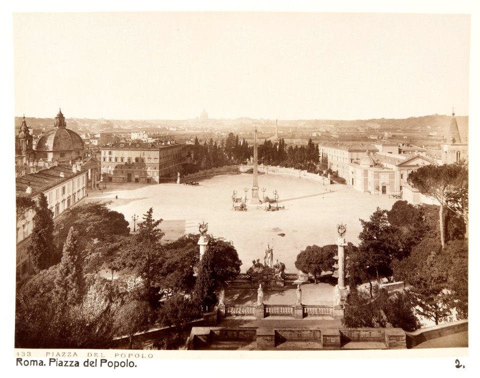 Piazza del Popolo - Hallwylska museet - 107512